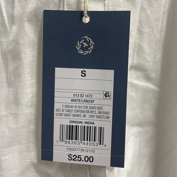 NEW Universal Thread White Peasant Blouse - Picture 6 of 6